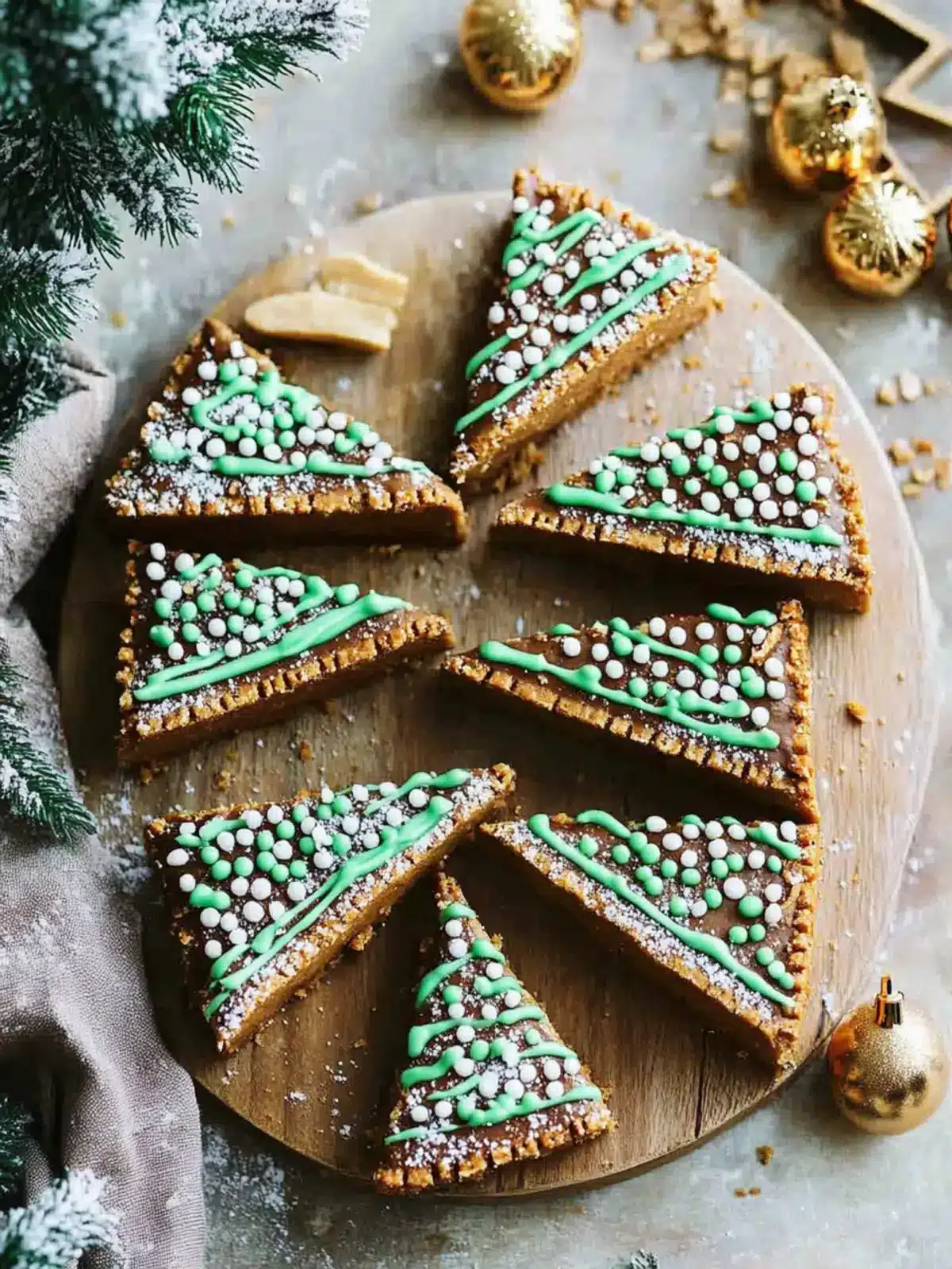 Salted Peanut Butter Christmas Trees Easy Holiday Treats 3 Salted Peanut Butter Christmas Trees