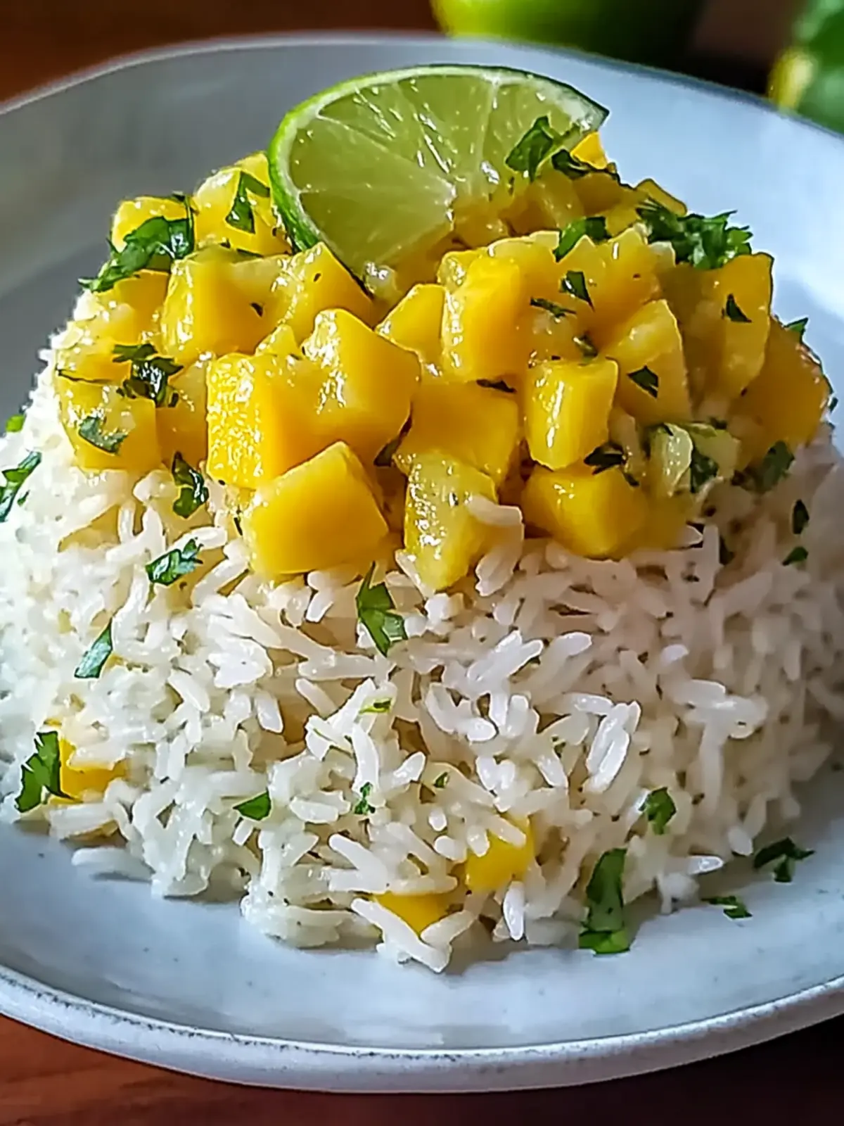 Tropical Mango Lime Rice that Will Brighten Your Dinner 4 Tropical Mango Lime Rice