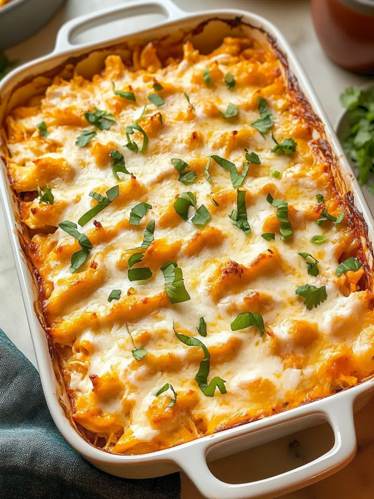 Irresistible Creamy Buffalo Chicken Casserole Recipe You ll Love 3 Creamy Buffalo Chicken Casserole Recipe