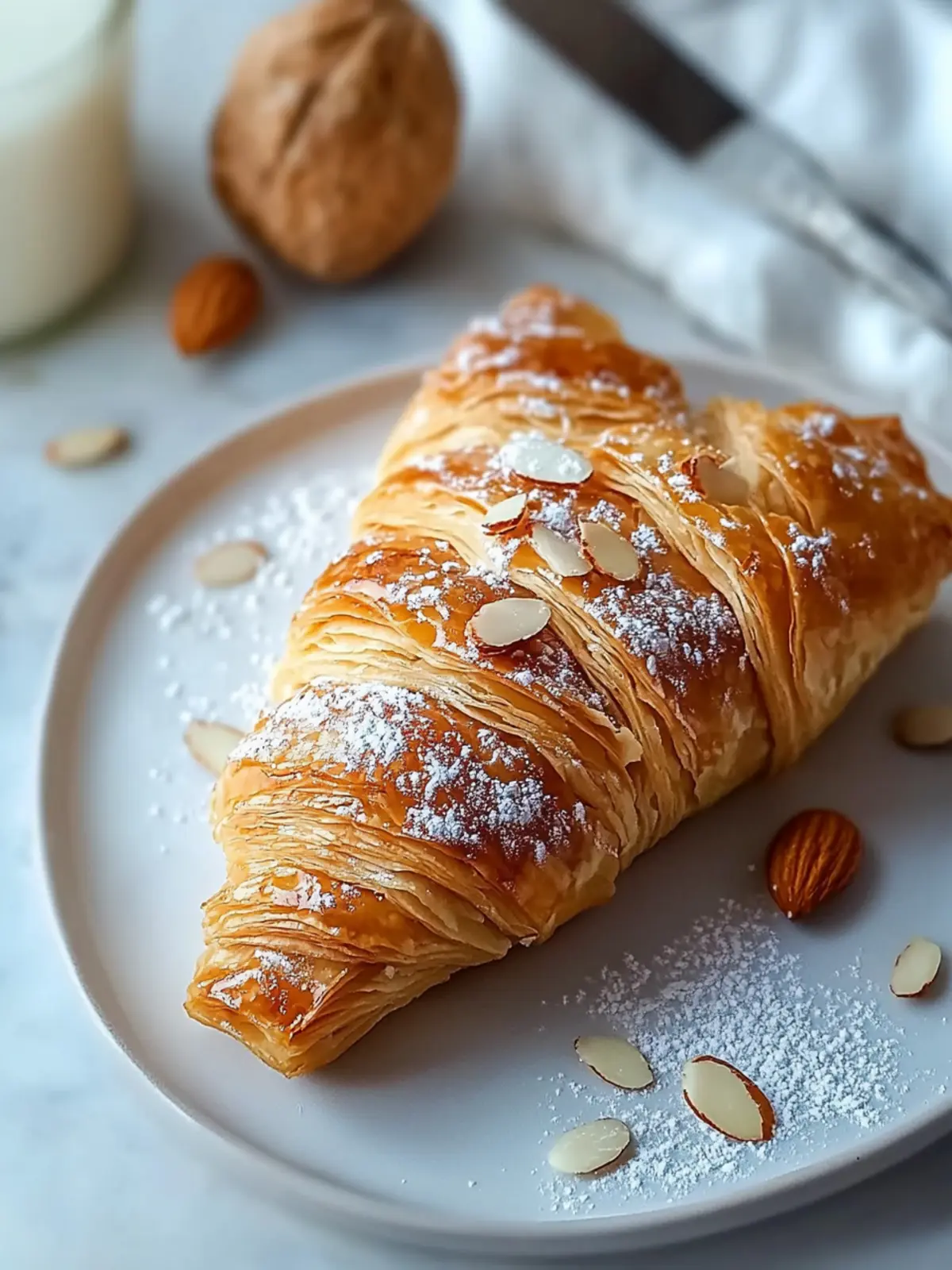Flaky Sweet Almond Pastry That's Irresistibly Delicious 2 Flaky Sweet Almond Pastry